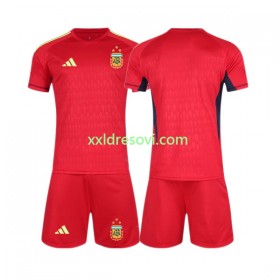 Argentina Golmanski Gostujući Dječji Nogometni Dres World Cup 2022